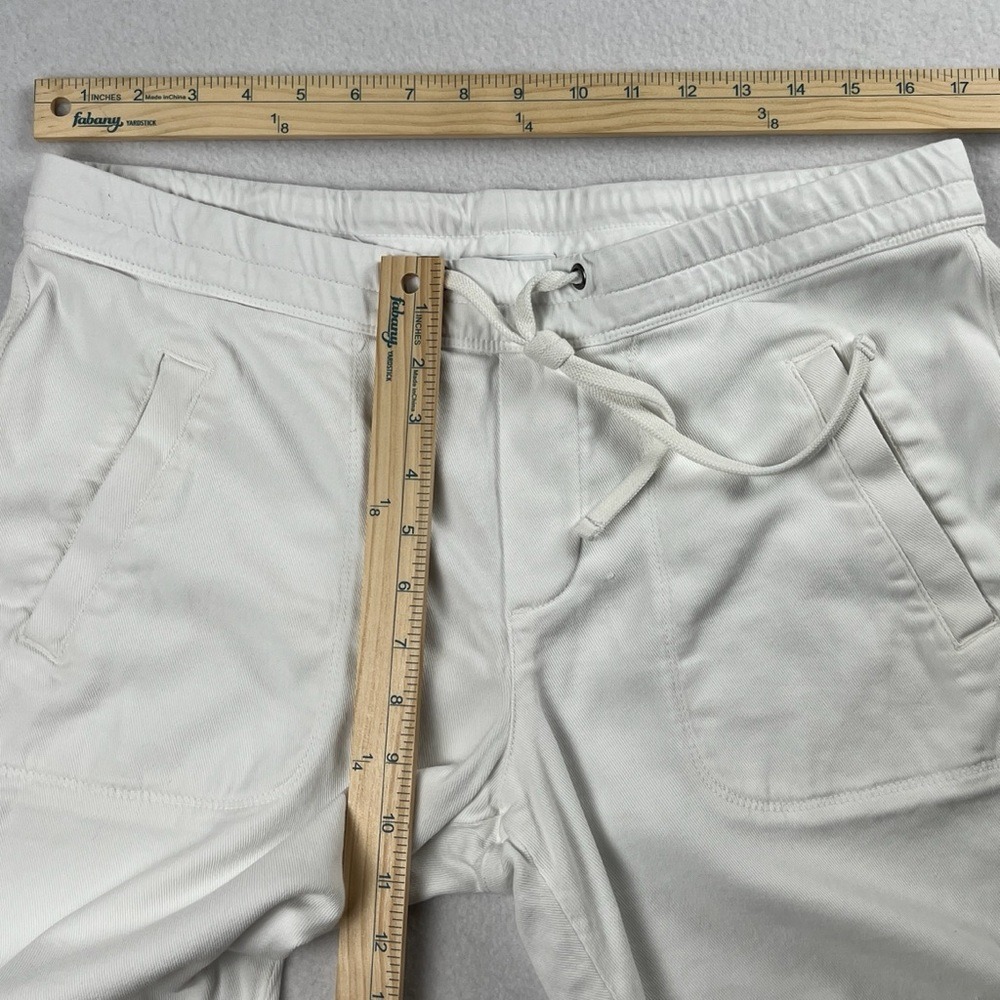 James Perse Women's Soft Drape Pants White Sz 3 / Large - Picture 4 of 10